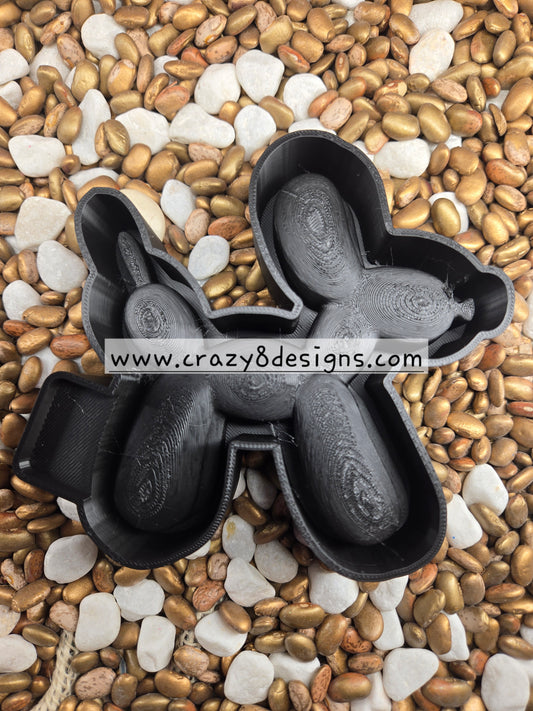 3D  Balloon Dog Freshie Mold