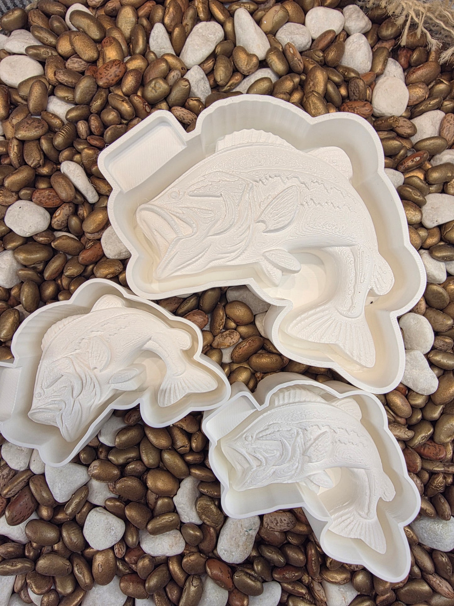 3D Bass Freshie Mold 