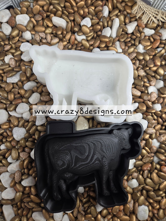3D  Cow Freshie Mold