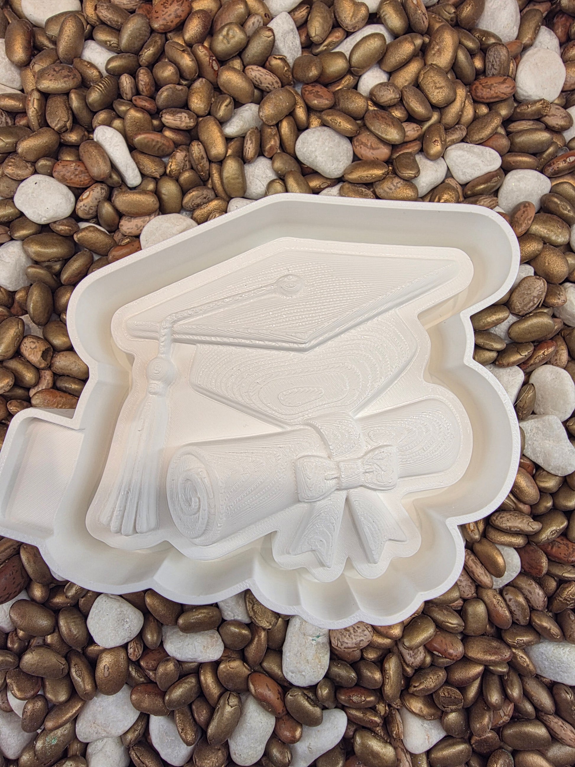 3D Graduate Mold Freshie Mold