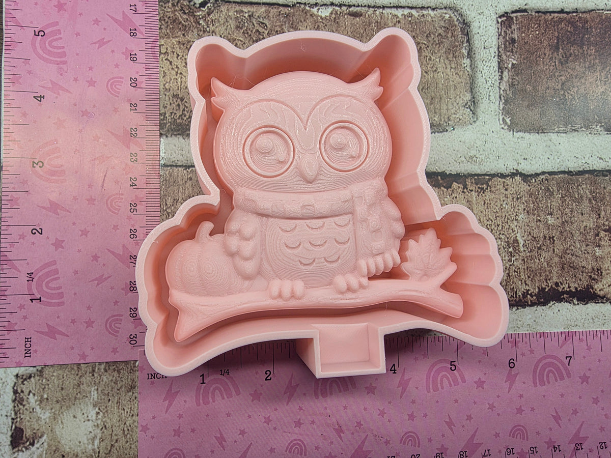 3D Owl Freshie Mold