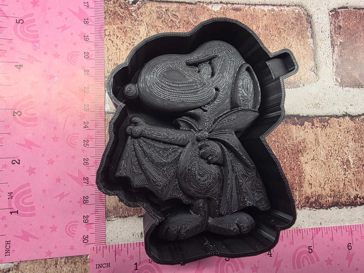 3D Vampire Snoop Freshie Mold