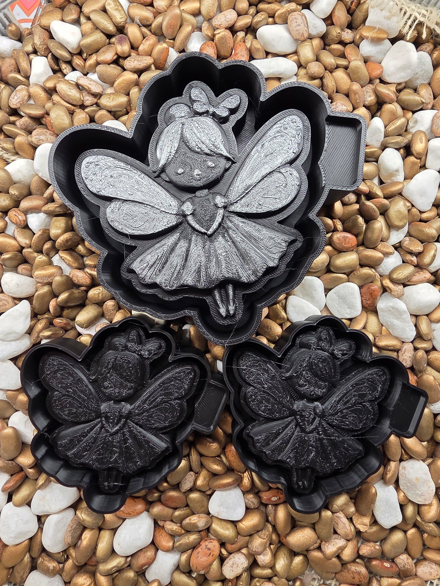 3d Fairy Freshie Mold/Vents