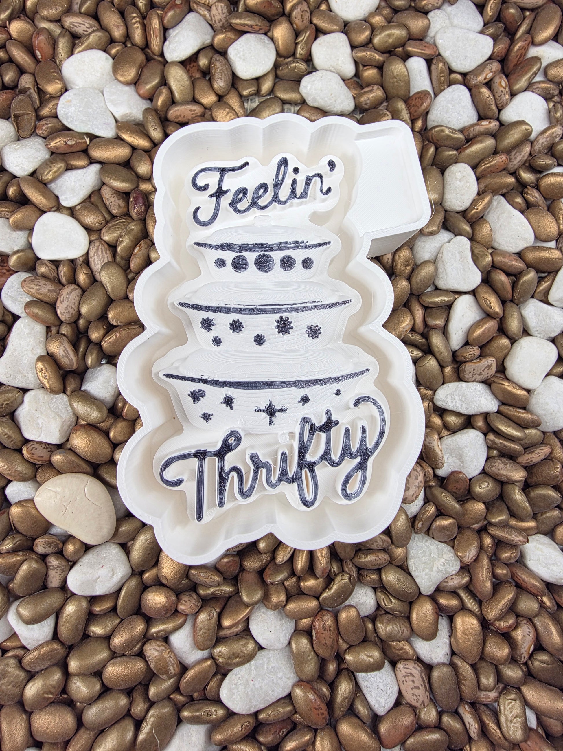 3d Feeling Thrifty Freshie Mold