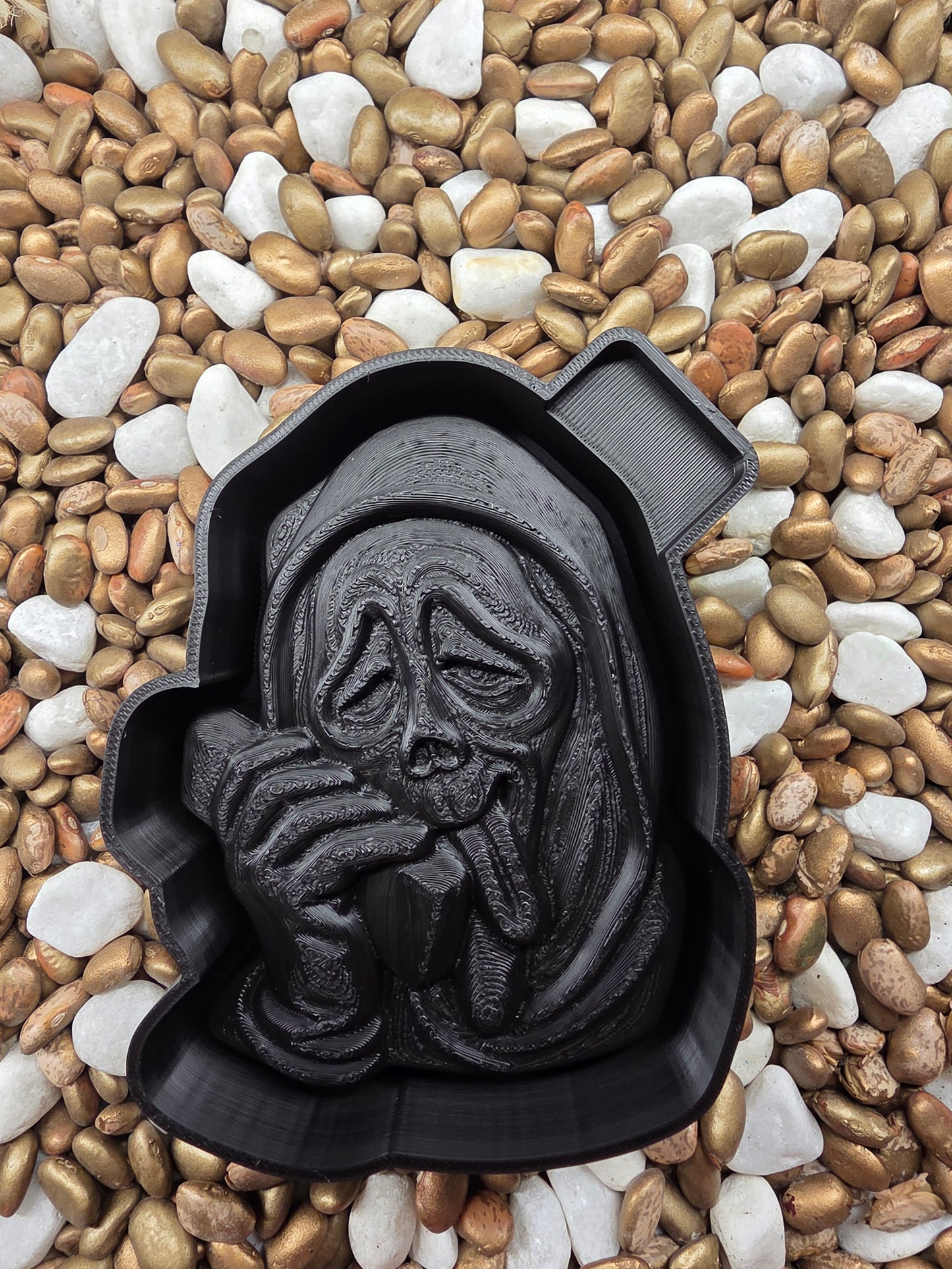  3d Ghost Face Freshie Mold 