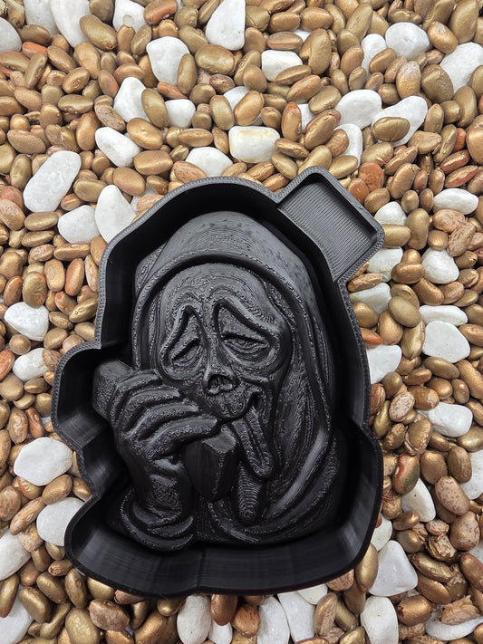  3d Ghost Face Freshie Mold 