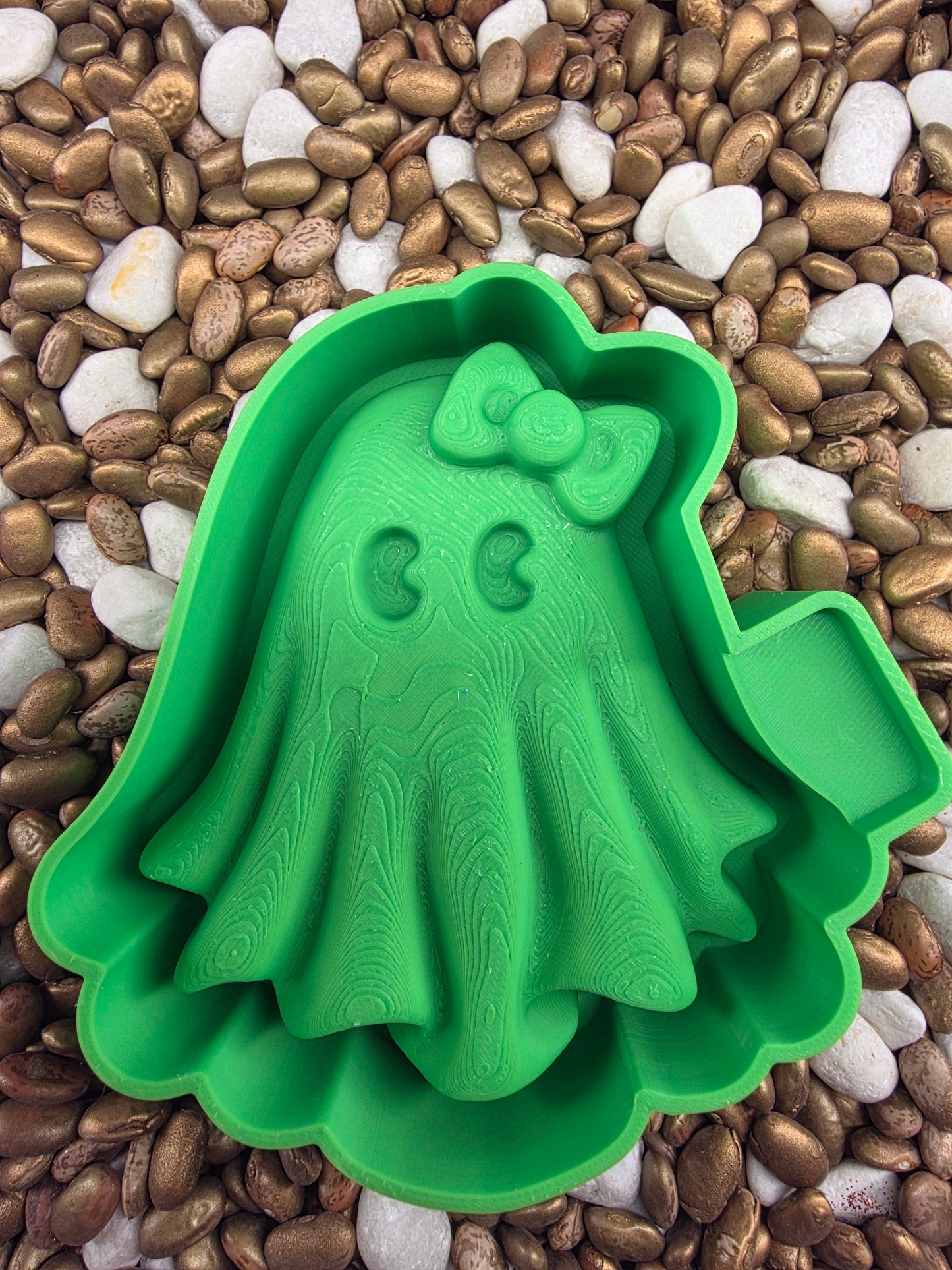  3d Girly Ghost Freshie Mold