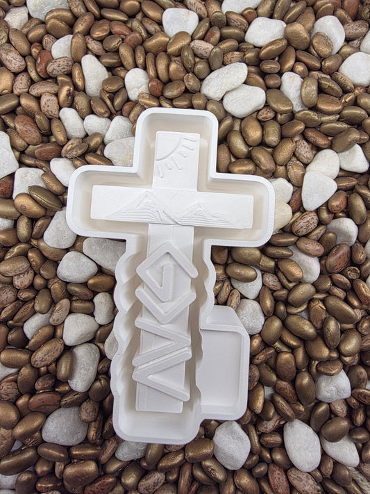  3d God Is Good Freshie Mold