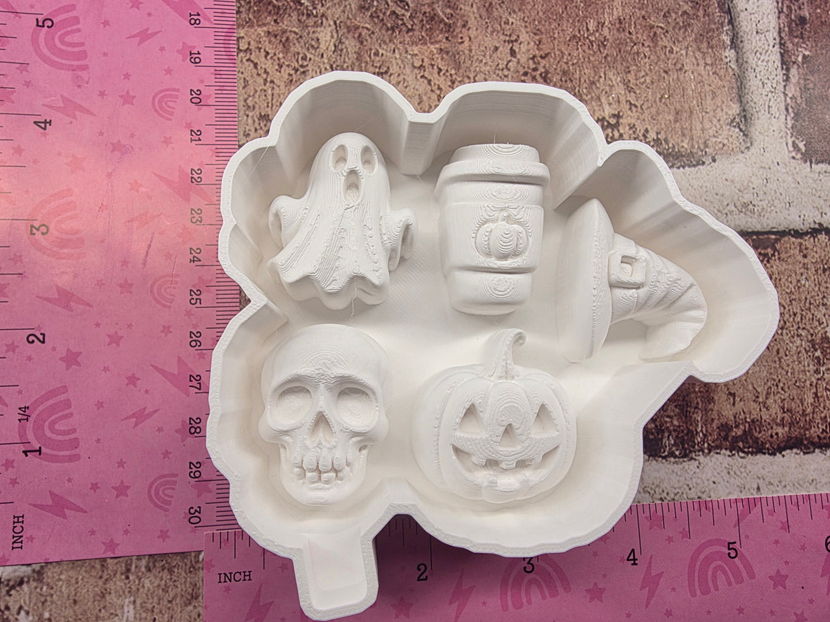 3d Halloween Charmy Freshie Mold