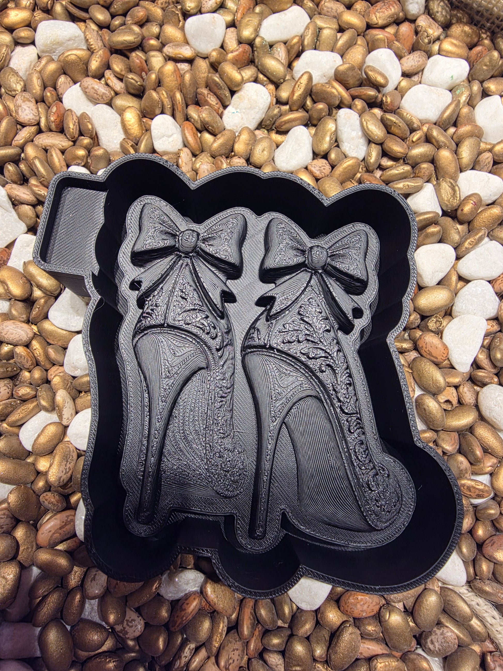3d High Heel Freshie Mold 