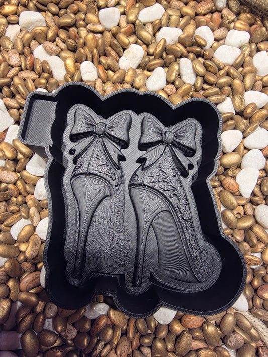 3d High Heel Freshie Mold 