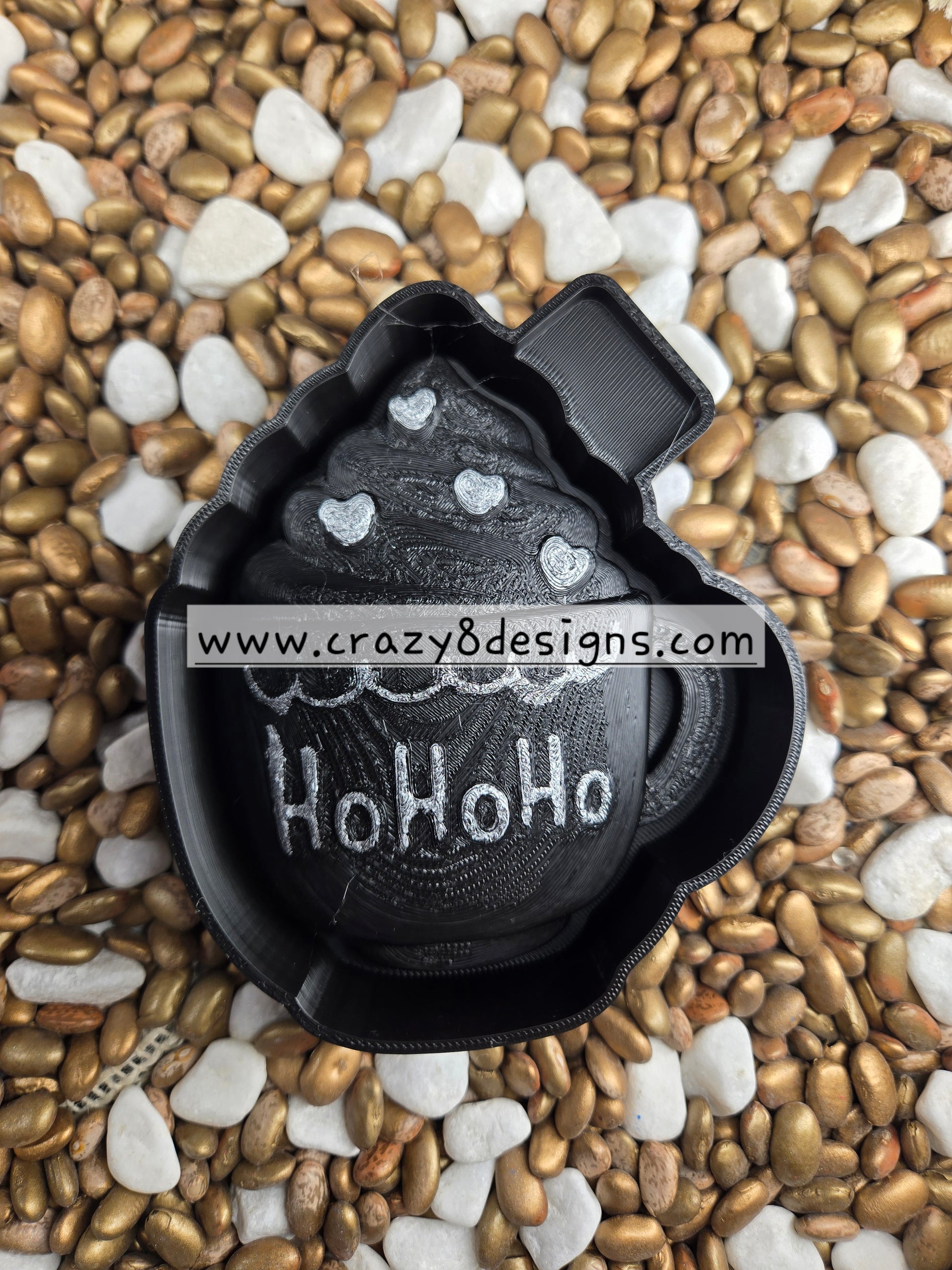  3d Ho Ho Ho Cup  Freshie Mold