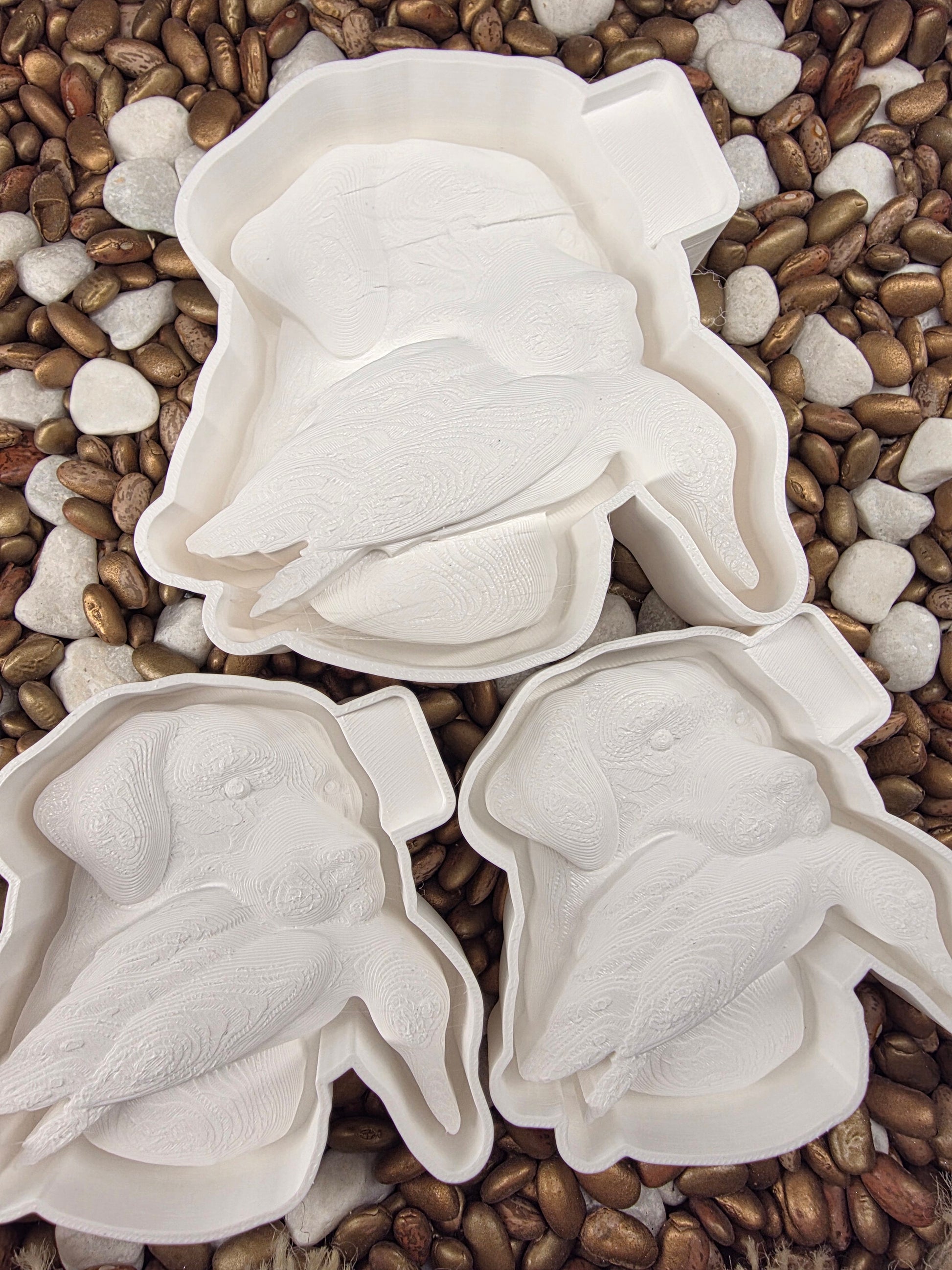 3d Hunting Dog Mold
