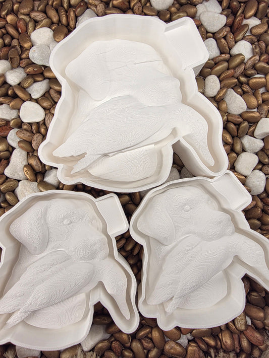 3d Hunting Dog Mold