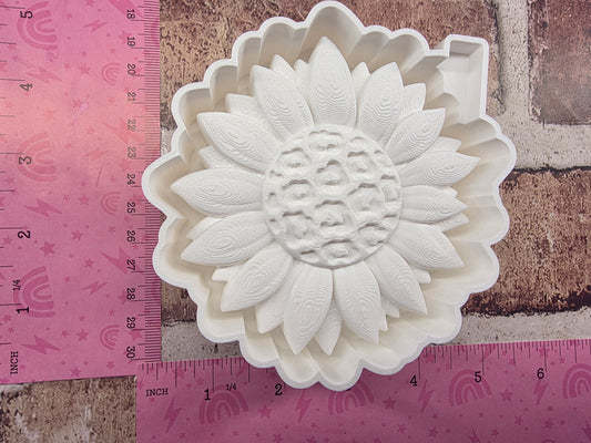 3d Leopard print Flower  Freshie Mold