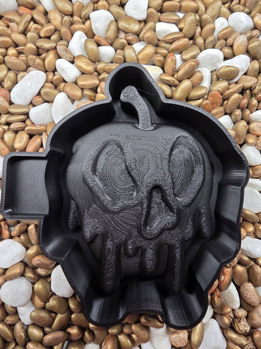  3d Melting Pumpkin Freshie Mold