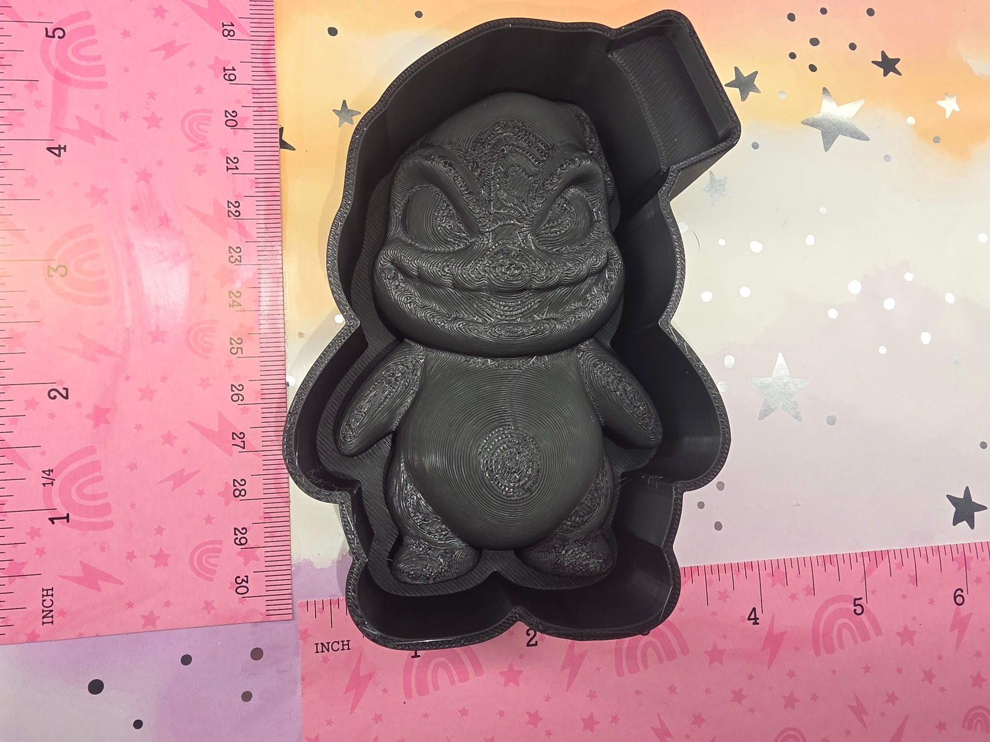  3d Oogie Boogie Clown Freshie Mold
