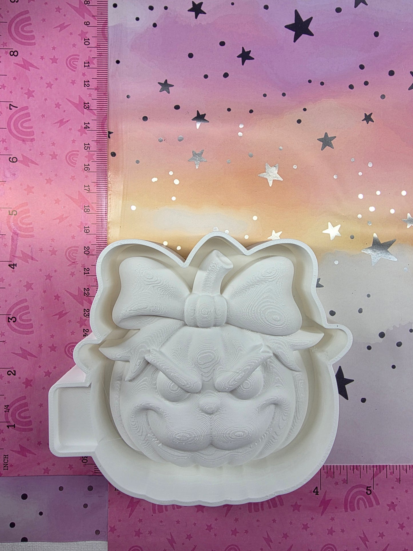 3d Pumpkin Grinch Freshie Mold