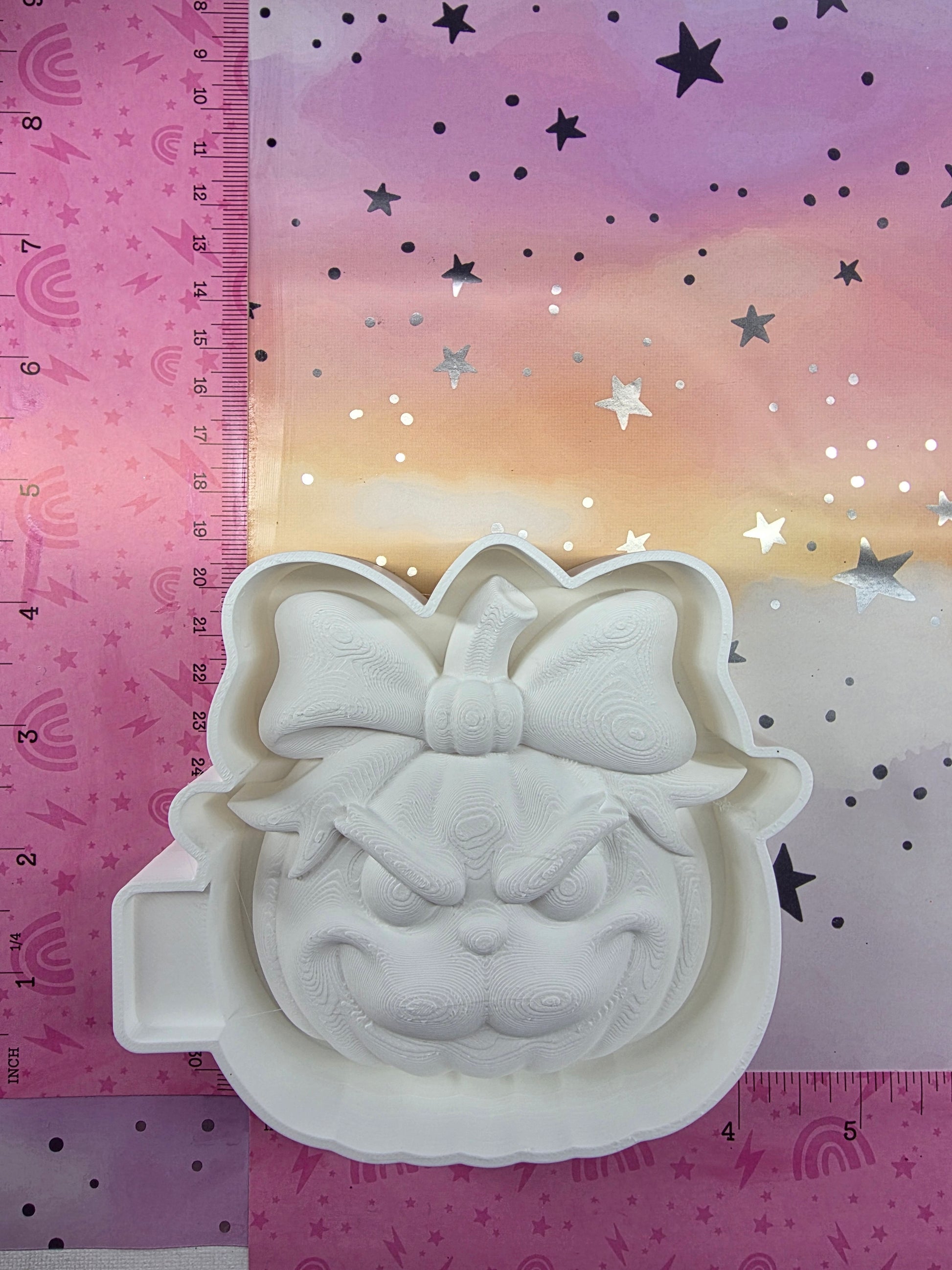 3d Pumpkin Grinch Freshie Mold