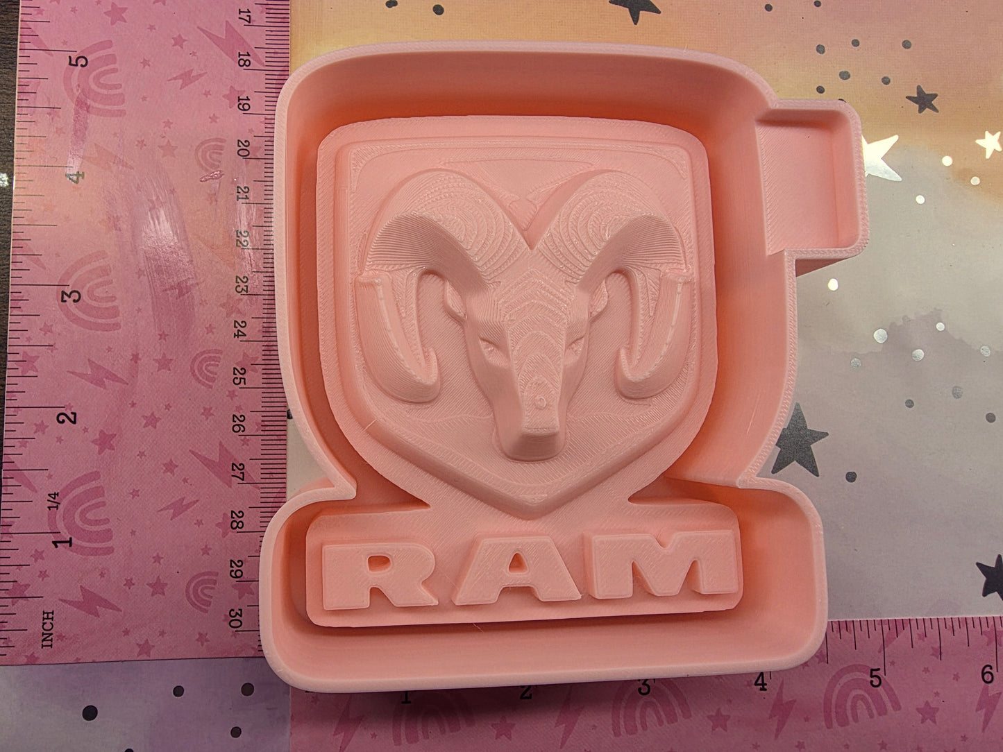 3d Ram Freshie Mold