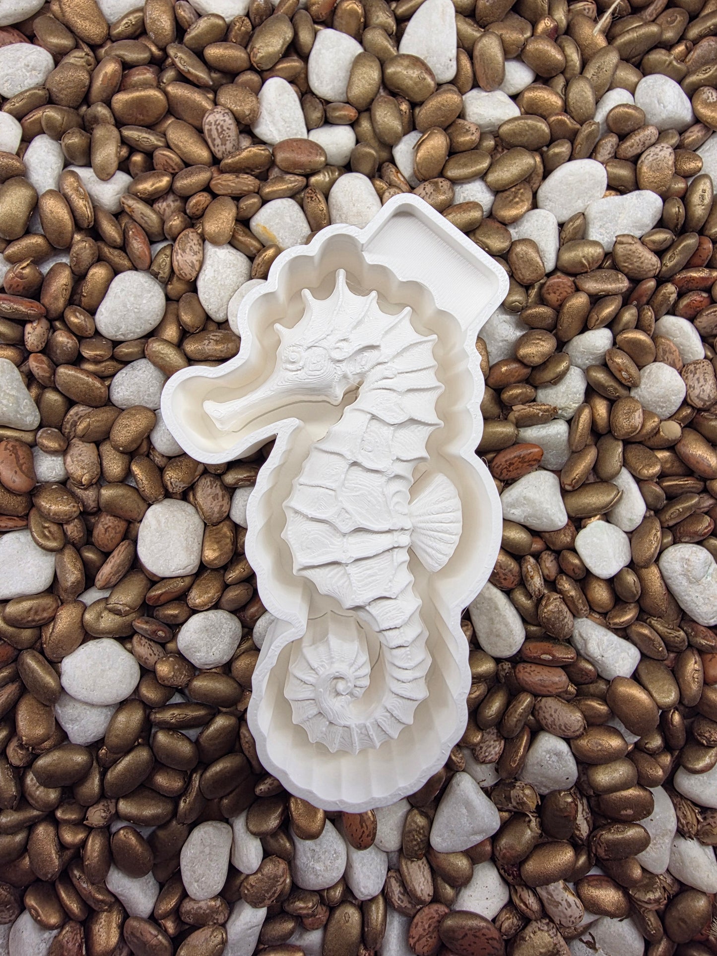 3d Sea Horse Freshie Mold