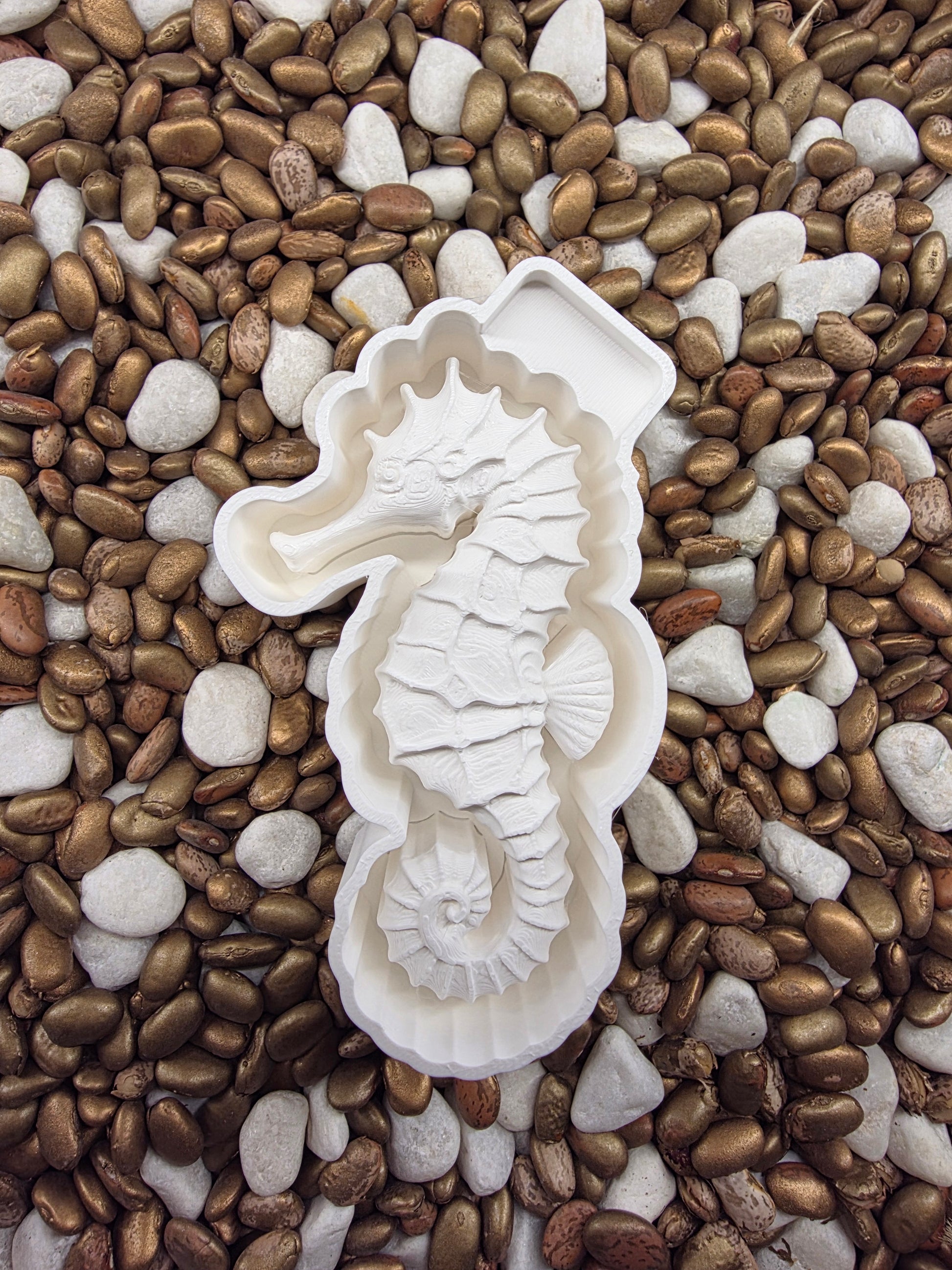 3d Sea Horse Freshie Mold