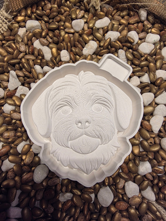3d Shih Tzu Freshie Mold