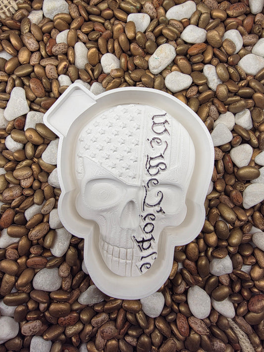  3d Skull Freshie Mold 