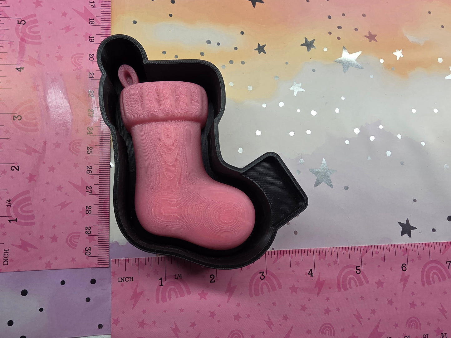 3d Stocking Freshie Mold 