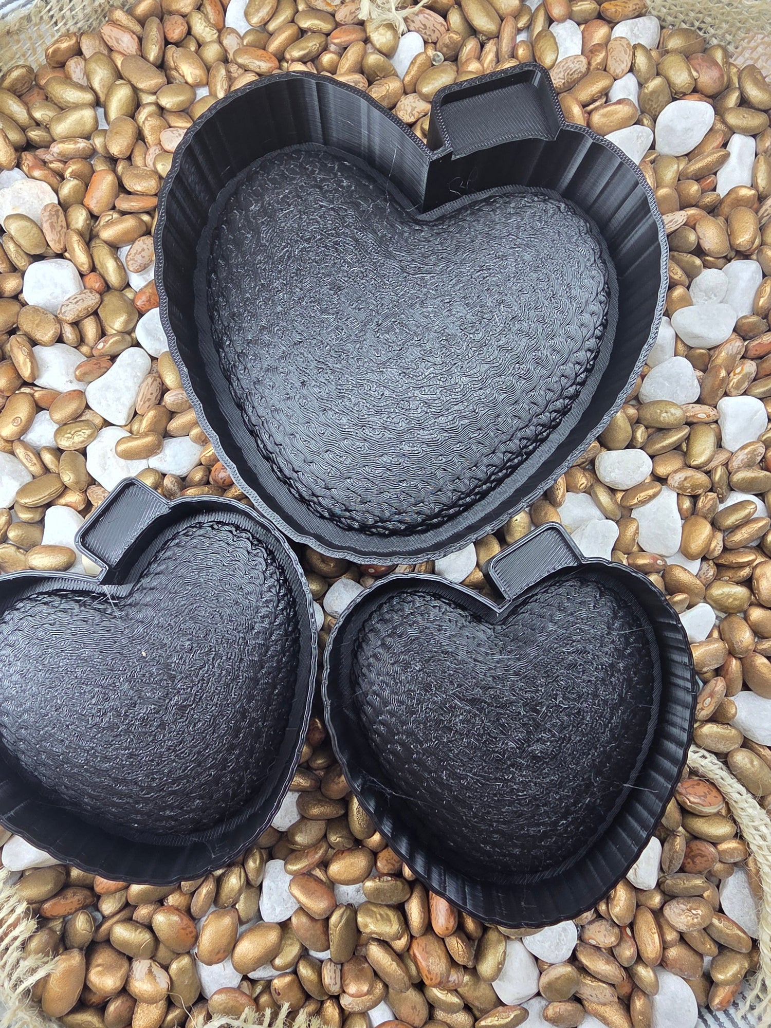 3d heart molds and or vents
