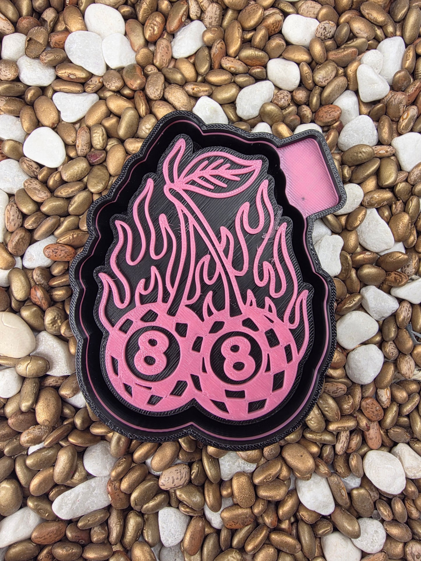  8 Ball Cherry Freshie Mold 