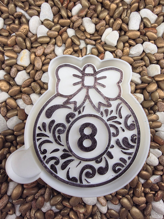 8 Ball Ornament Freshie Mold