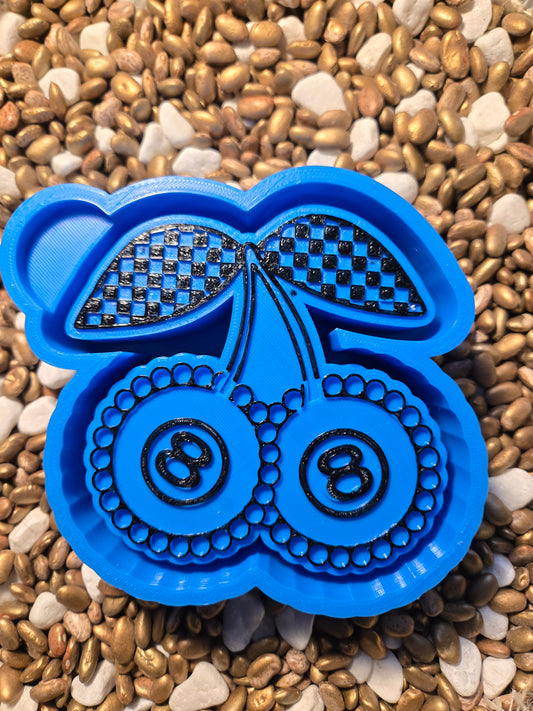 8 ball cherry  Freshie Mold