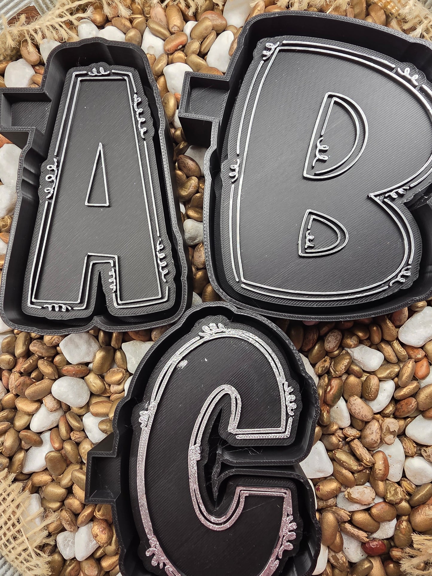 ABC --- Freshie Mold