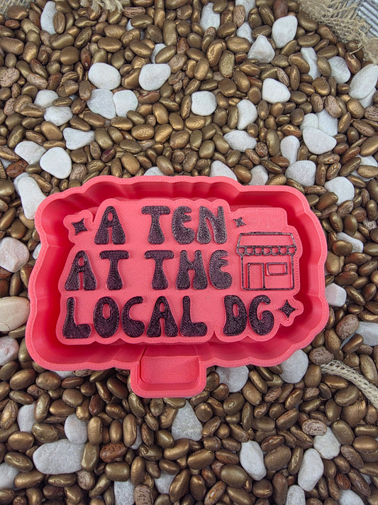 A Ten at Local DG Freshie Mold