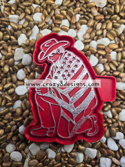 American Cowboy Freshie Mold