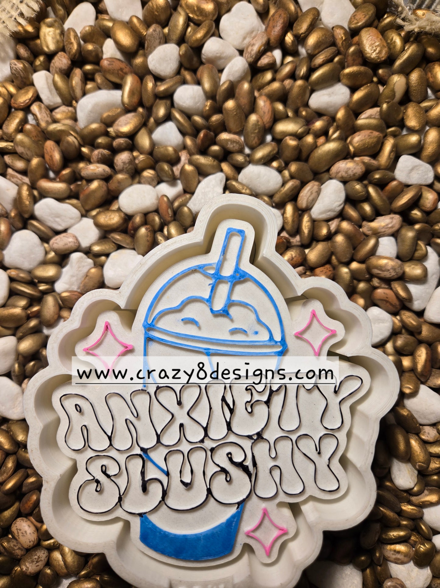 Anxiety Slushy Freshie Mold