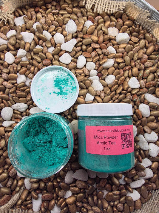 Arctic Teal Mica Powder