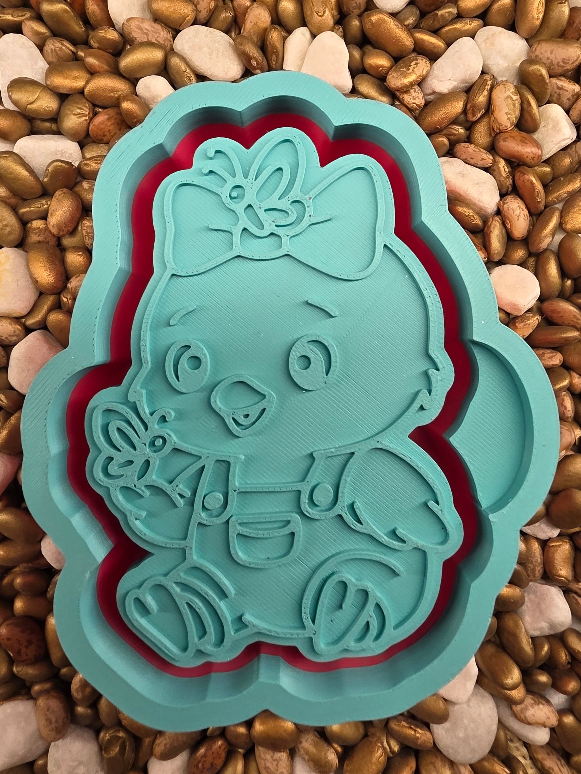 Baby Duck Freshie Mold