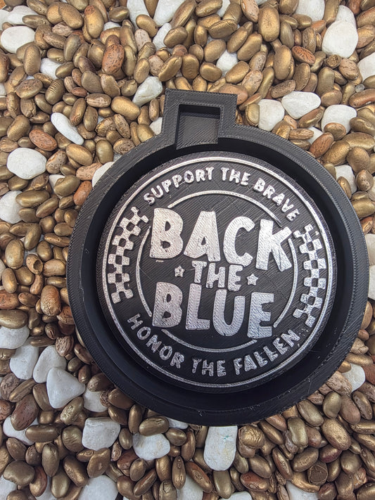 Back the blue Freshie Mold