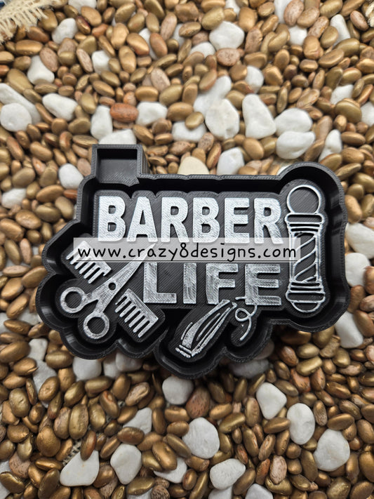 Barber Life Freshie Mold