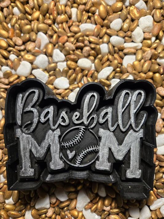 Baseball Mom Freshie Mold
