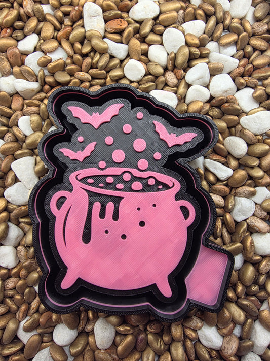 Bat Witch Pot Freshie Mold