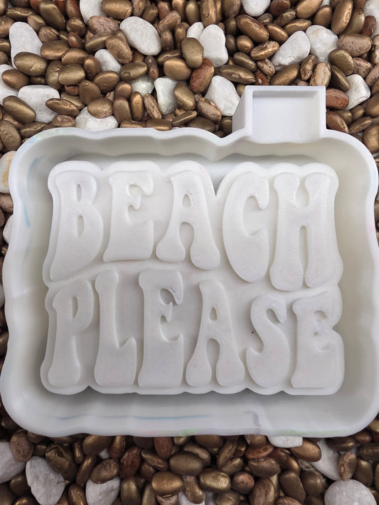 Beach Please Freshie Mold