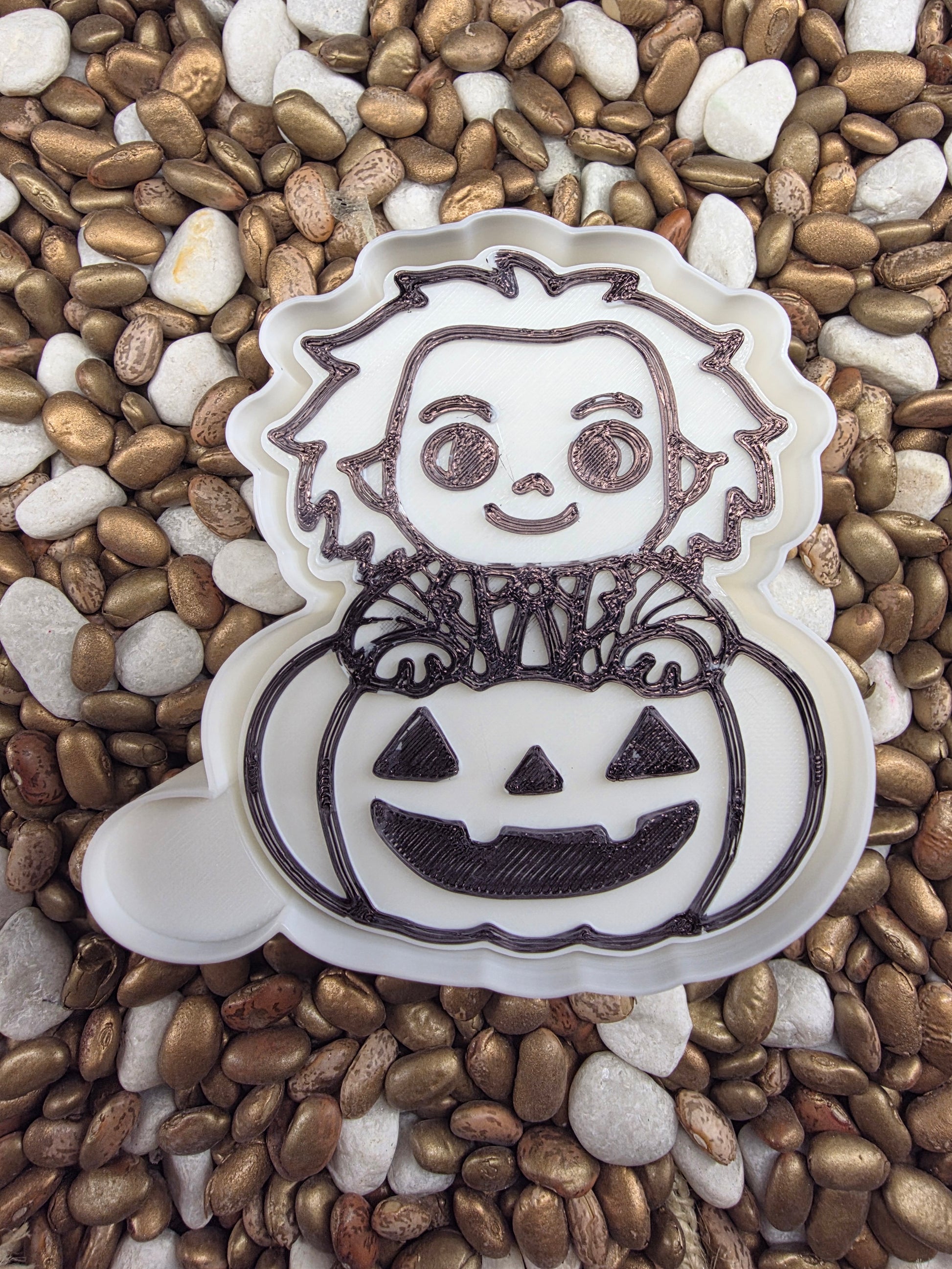 Beetle Juice Pumpkin Freshie Mold