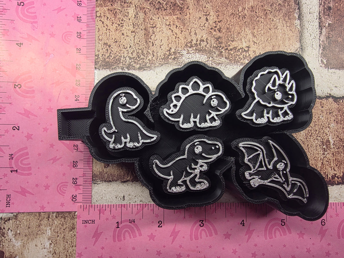  Before Time Dinos  Charmy Freshie Mold