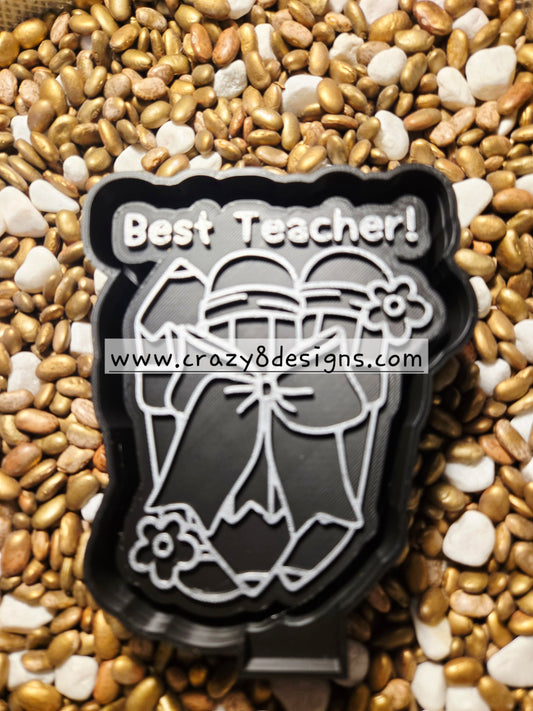 Best Teacher Freshie Mold
