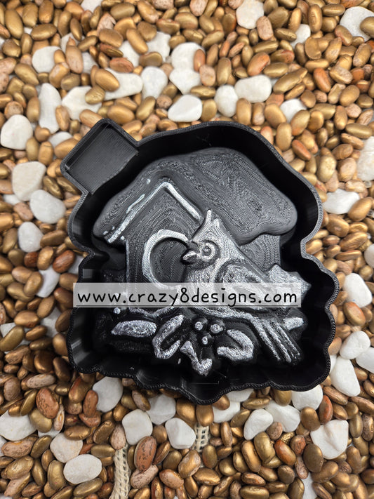  Bird House 3d Freshie Mold