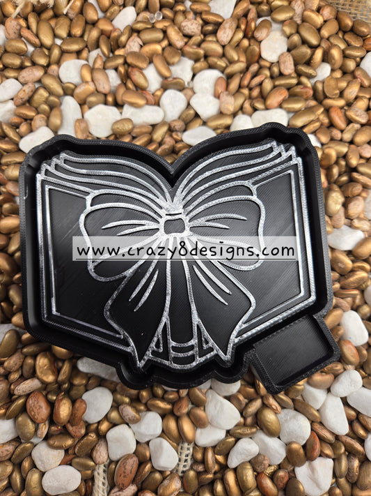 Book Bow Freshie Mold