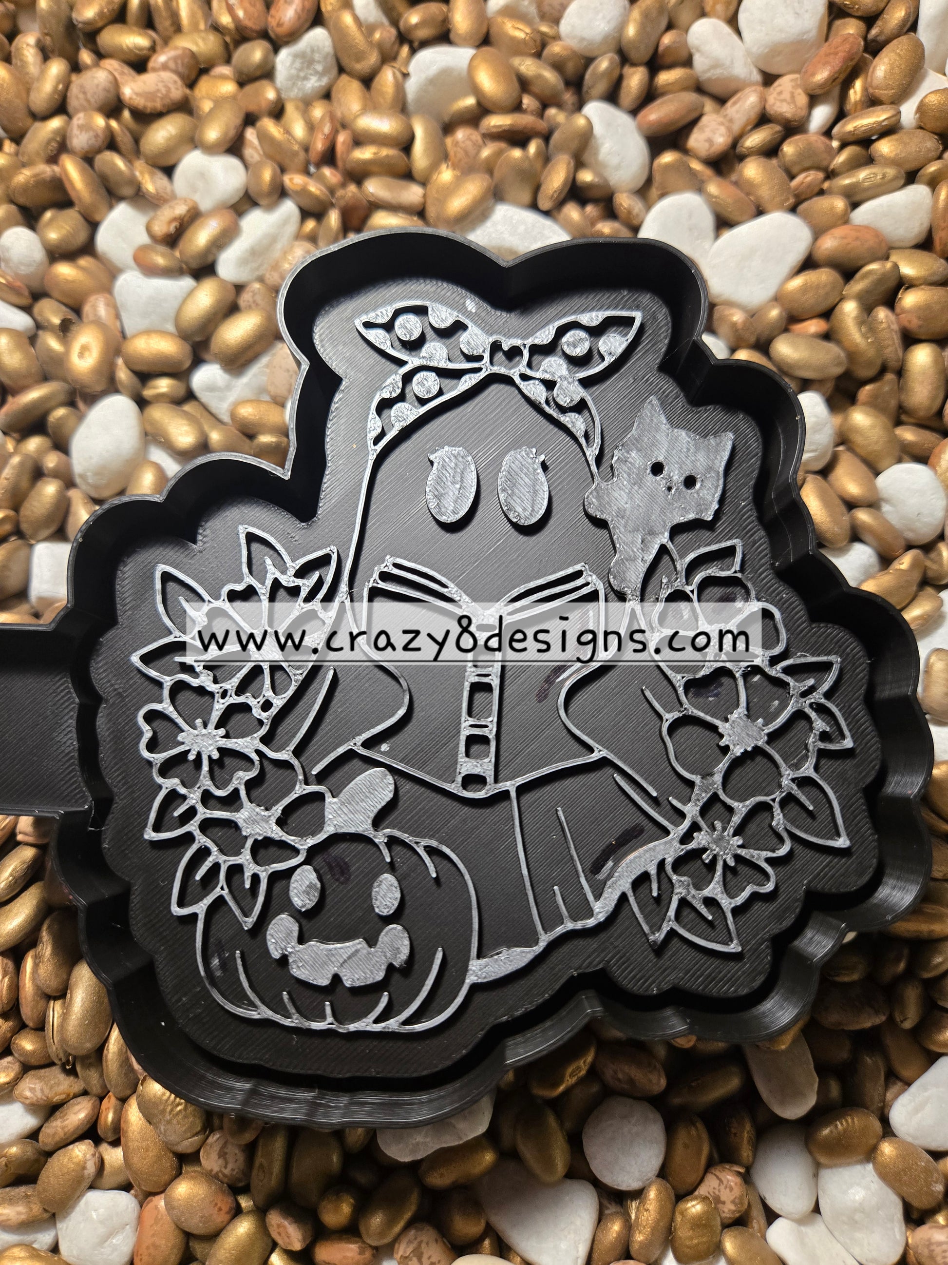 Book Ghost Freshie Mold